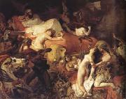 The Death of Sardanapalus (mk04) Jean Auguste Dominique Ingres